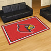 University of Louisville 5ft. x 8 ft. Plush Area Rug