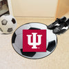 Indiana University Soccer Ball Rug - 27in. Diameter