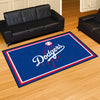 MLB - Los Angeles Dodgers Script 5ft. x 8 ft. Plush Area Rug