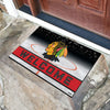 NHL - Chicago Blackhawks Rubber Door Mat - 18in. x 30in.