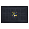 MLB - Milwaukee Brewers Heavy Duty Door Mat - 19.5in. x 31in.