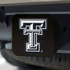 Texas Tech University Black Metal Hitch Cover