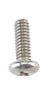 Hillman No. 1/4-20 X 3/4 in. L Phillips Pan Head Stainless Steel Machine Screws 100 pk