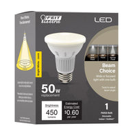 Feit Electric Intellibulb PAR20 E26 (Medium) LED Bulb Bright White 50 watt Watt Equivalence (Pack of 4)