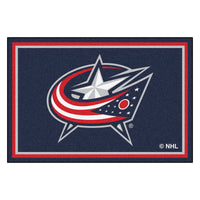 NHL - Columbus Blue Jackets 5ft. x 8 ft. Plush Area Rug