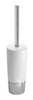 iDesign Duetto Toilet Bowl Brush & Holder White