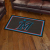 MLB - Miami Marlins 3ft. x 5ft. Plush Area Rug