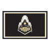 Purdue University 4ft. x 6ft. Plush Area Rug