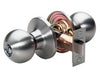 Master Lock Satin Nickel Bed and Bath Knob Right or Left Handed