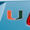 University of Miami 3D Color Metal Emblem