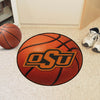 Oklahoma State University Basketball Rug - 27in. Diameter