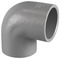 Charlotte Pipe Schedule 80 1/2 in. Slip X 1/2 in. D Slip PVC Elbow 1 pk