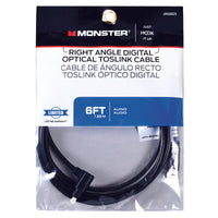 Monster Just Hook It Up 6 ft. L Digital Optical Toslink Cable Digital Optical