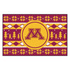 University of Minnesota Holiday Sweater Rug - 19in. x 30in.