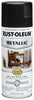 Rust-Oleum Stops Rust Black Night Spray Paint 11 oz. (Pack of 6)