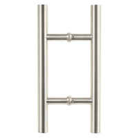 Brinks 12 in. L Satin Silver Stainless Steel Door Pull