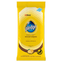 Pledge 72807 Lemon Scented Wipes 24 Count  (Pack Of 12)