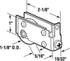 Prime-Line 1-1/8 in. D X 5/16 in. L Steel Roller Assembly 1 pk