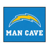 NFL - Los Angeles Chargers Man Cave Rug - 5ft. x 6ft.