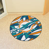 NFL - Miami Dolphins XFIT Roundel Rug - 27in. Diameter