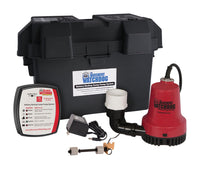 The Basement Watchdog 1/4 HP 2,000 gph Thermoplastic Dual Reed Switch Battery Backup Sump Pump