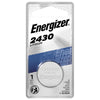 Energizer Lithium Coin 2430 3 V 0.29 Ah Keyless Entry Battery 1 pk (Pack of 6)