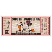 University of South Carolina Ticket Runner Rug - 30in. x 72in.