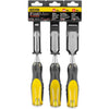 Stanley FatMax Thru-Tang Wood Chisel Set 3 pk