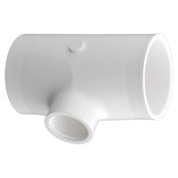 Charlotte Pipe Schedule 40 1-1/4 in. Slip X 1-1/4 in. D Slip PVC Reducing Tee 1 pk