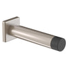 National Hardware Reed 1 in. W X 3 in. L Aluminum Satin Nickel Door Stop Mounts to door and wall