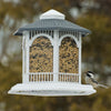 Audubon Wild Bird 10 lb Plastic Deluxe Gazebo Bird Feeder 6 ports (Pack of 2)