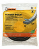 Frost King Black Rubber Foam Weather Seal For Doors and Windows 10 ft. L X 0.44 in.