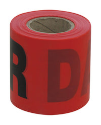 C.H. Hanson CH Hanson 200 ft. L X 3 in. W Plastic Danger Barricade Tape Red