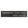 Mina - Olives Green Pitted - Case of 6 - 12.5 OZ