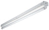 Metalux SNF 48 in. L White Hardwired Fluorescent Strip Light