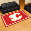 NHL - Calgary Flames 5ft. x 8 ft. Plush Area Rug