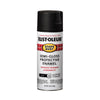 Rust-Oleum Stops Rust Semi-Gloss Black Spray Paint 12 oz. (Pack of 6)