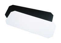 InterMetro 18 in. W X 36 in. D Black/White Hardboard Shelf Inlay