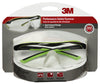 3M Anti-Fog Safety Glasses Clear Lens Black/Green Frame 1 pc