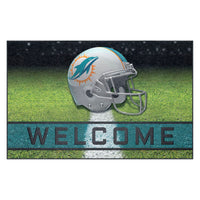 NFL - Miami Dolphins Rubber Door Mat - 18in. x 30in.