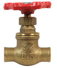 BK Products ProLine 3/8 in. FIP Brass Gate Valve