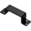 National Hardware Gloss Black Hot Rolled Steel Closed Bar Holder 1 pk