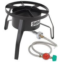 Bayou Classic 59000 BTU Welded Steel Frame Outdoor Cooker