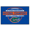 University of Florida Football Dynasty Rug - 19in. X 30in.