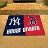 MLB House Divided - Yankees / Red Sox House Divided Rug