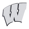 University of Wisconsin 3D Chromed Metal Emblem