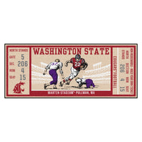 Washington State University Ticket Runner Rug - 30in. x 72in.