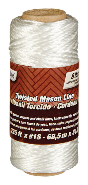Lehigh 3/8-in x 25-ft White Twisted Nylon Rope in the Packaged Rope  department at