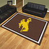 University of Wyoming 8ft. x 10 ft. Plush Area Rug