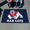 Fresno State Blue Man Cave Area Rug - 5ft. X 8 ft.